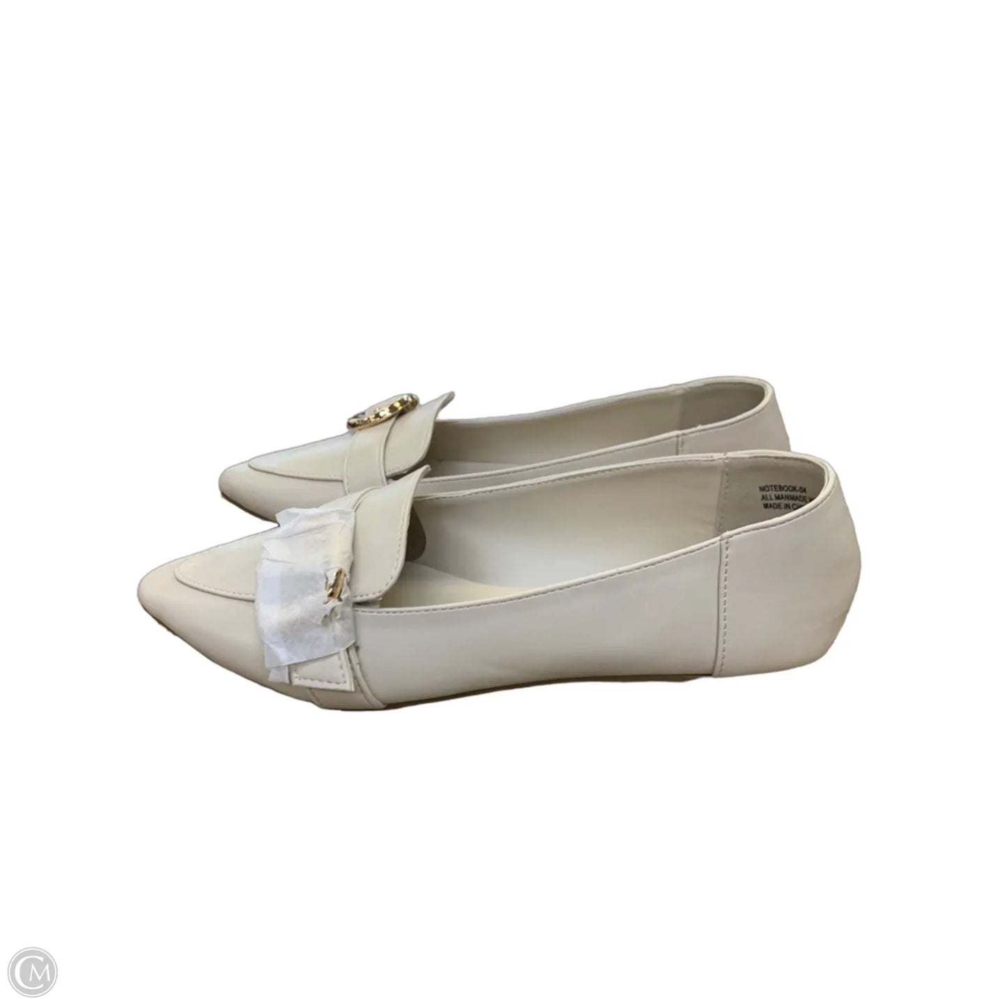 Shoes Flats By Rouge In Ivory, Size: 8.5