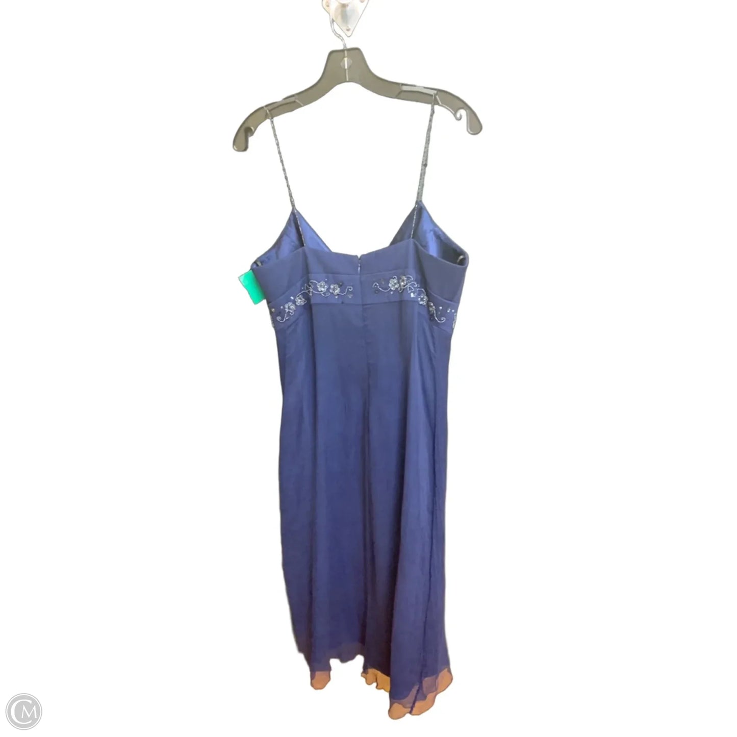 Dress Party Midi By Laundry In Blue, Size: 12