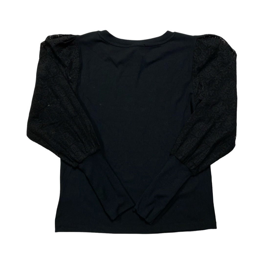 Top Ls By Evereve In Black, Size:Xs