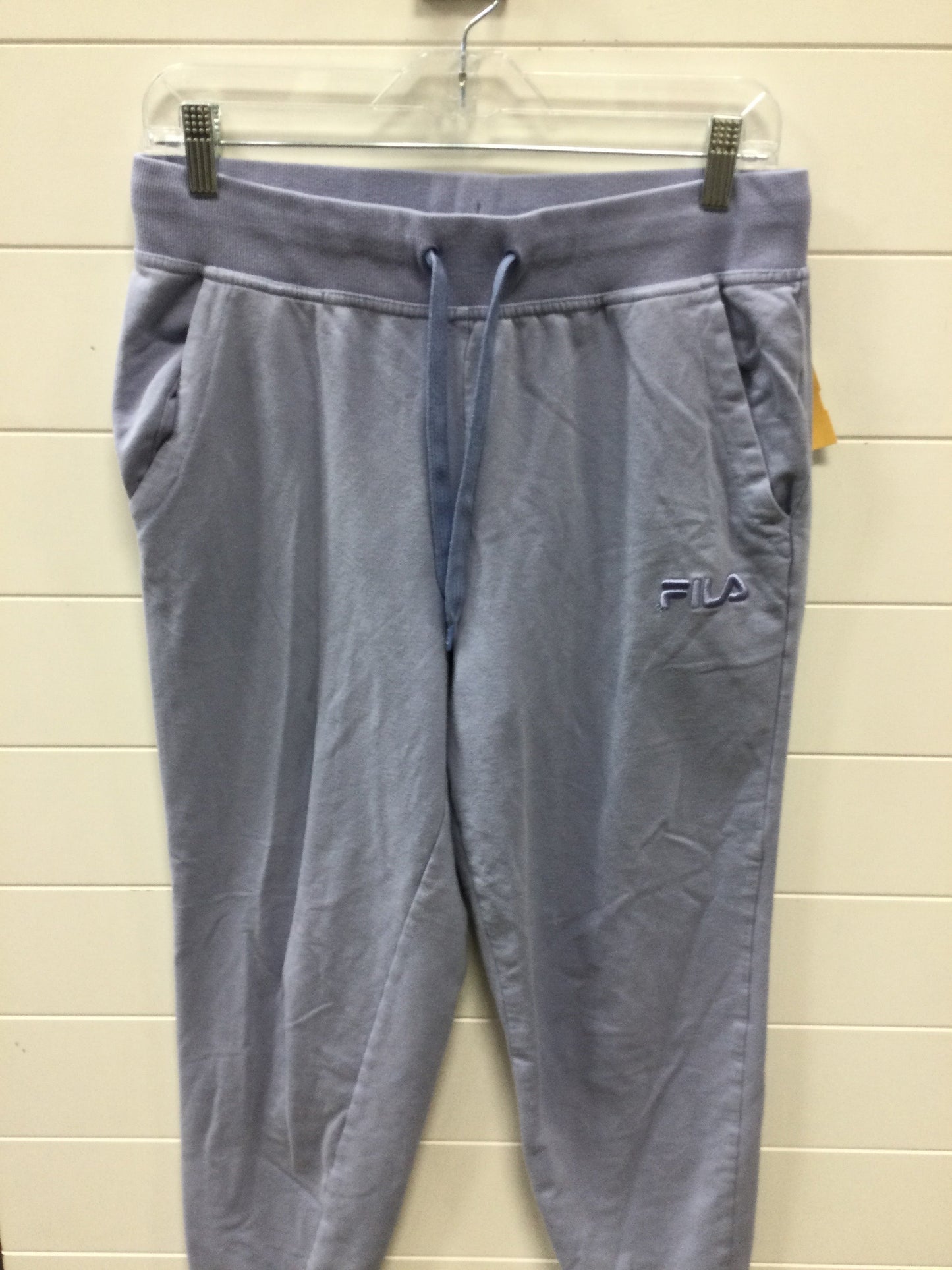 Athletic Pants By Fila In Purple, Size:M