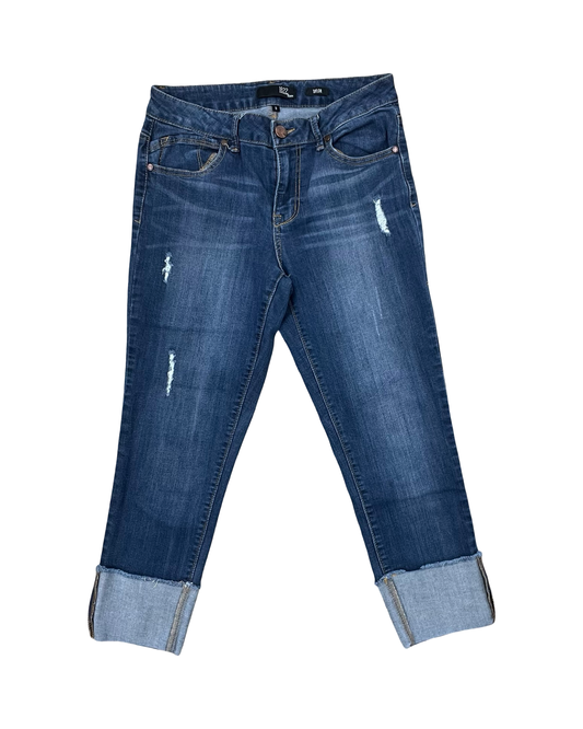 Jeans Straight By 1822 Denim In Blue Denim, Size:8