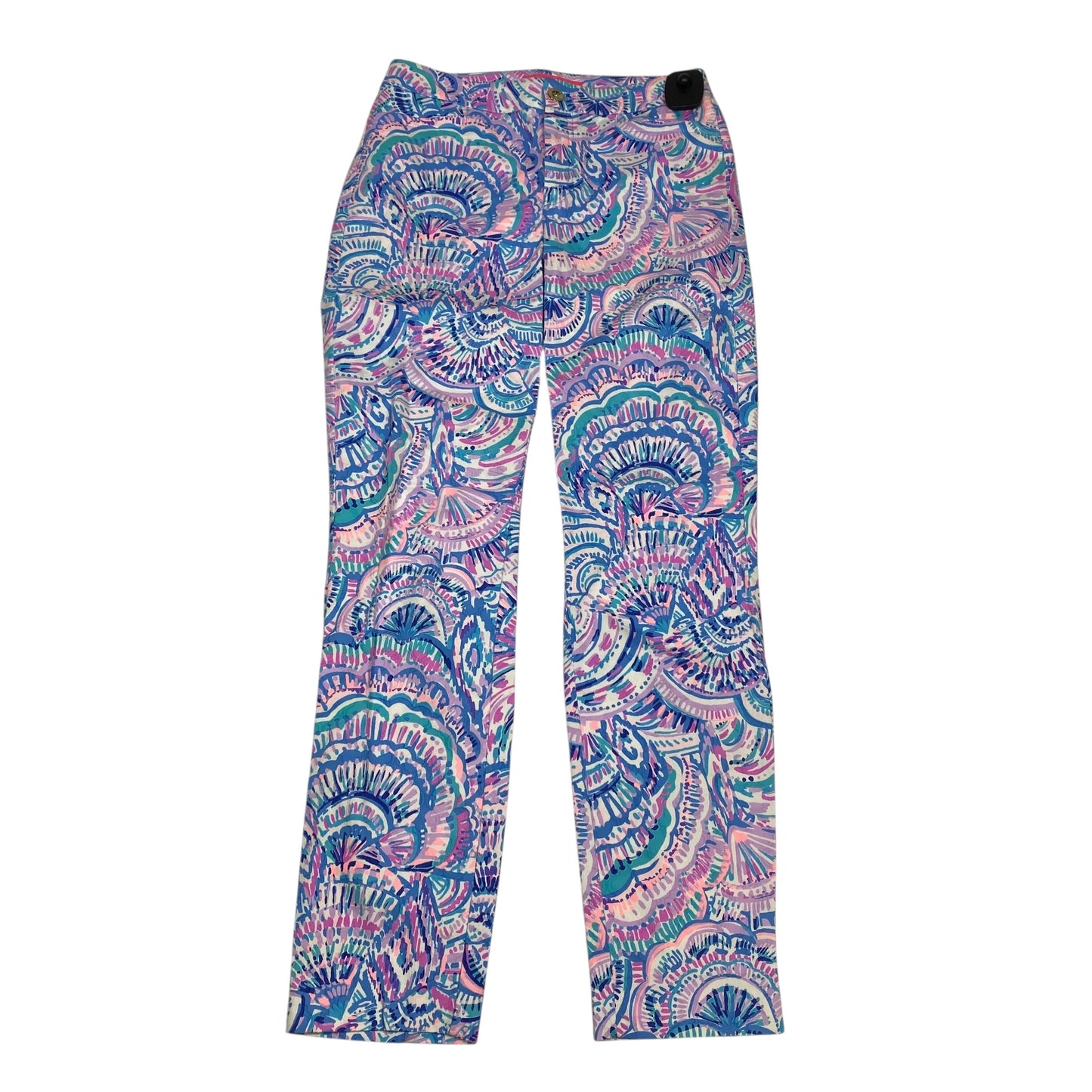 Pants Designer By Lilly Pulitzer In Blue & Purple, Size:0