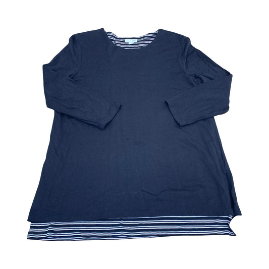 Top Ls By J. Jill In Black, Size:S