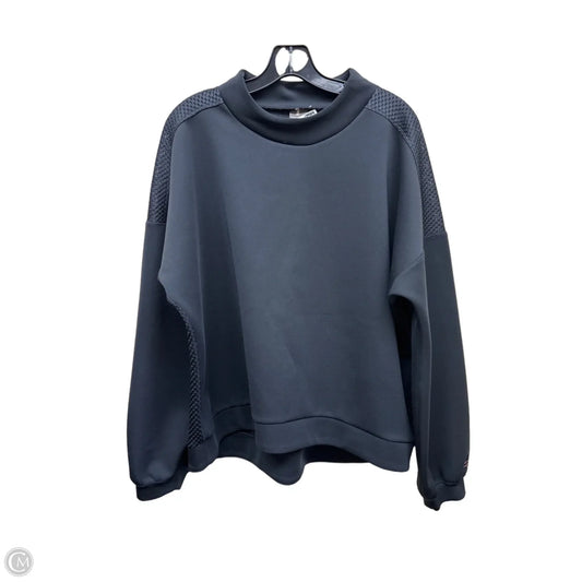 Athletic Top Long Sleeve Crewneck By Calia In Black, Size: Xl