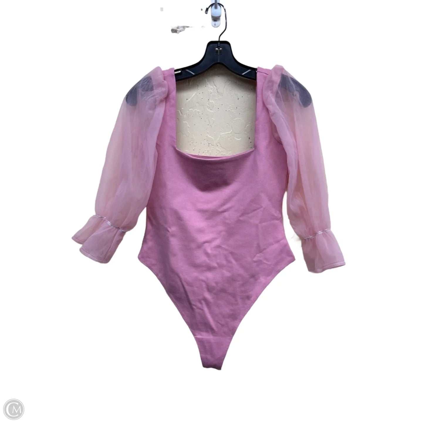 Bodysuit By Clothes Mentor In Pink, Size: S