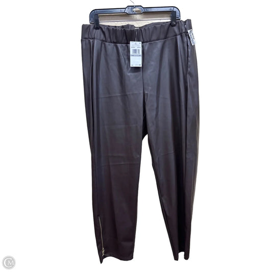 Pants Leggings By Michael By Michael Kors In Brown, Size: 1x