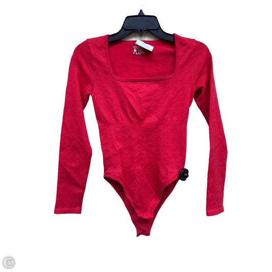 Bodysuit By Clothes Mentor In Red, Size: M