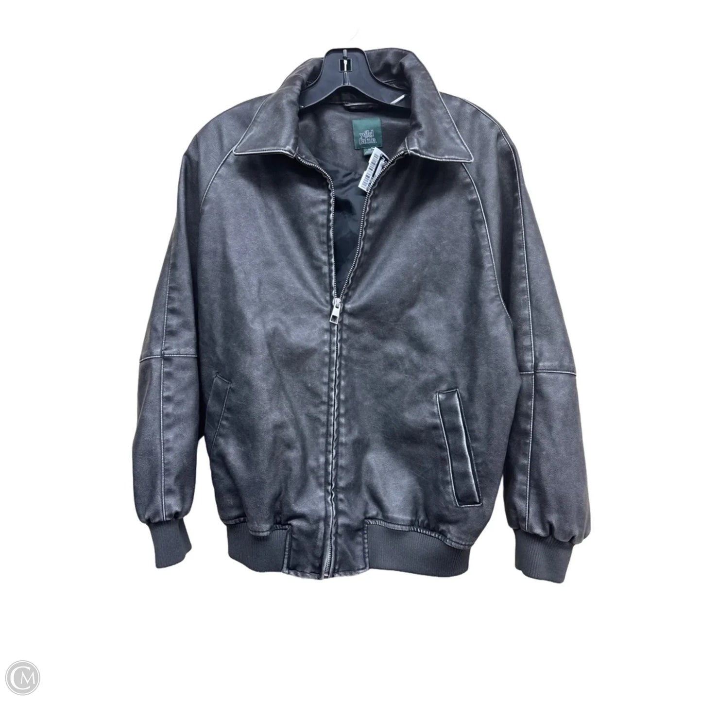 Jacket Leather By Wild Fable In Black, Size: Xs