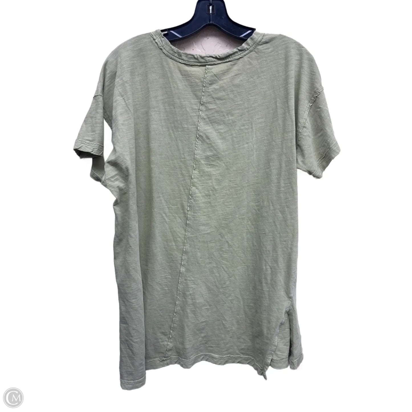 Top Short Sleeve By Pilcro In Green, Size: M