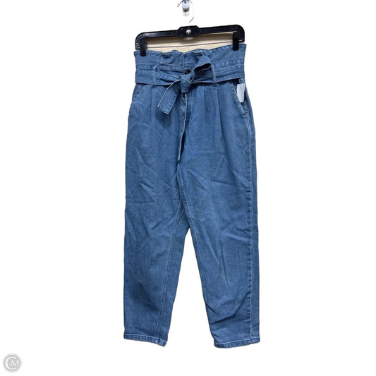 Jeans Straight By Who What Wear In Blue Denim, Size: 4