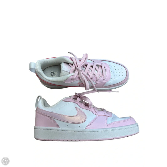 Shoes Sneakers By Nike In Pink & White, Size: 7.5