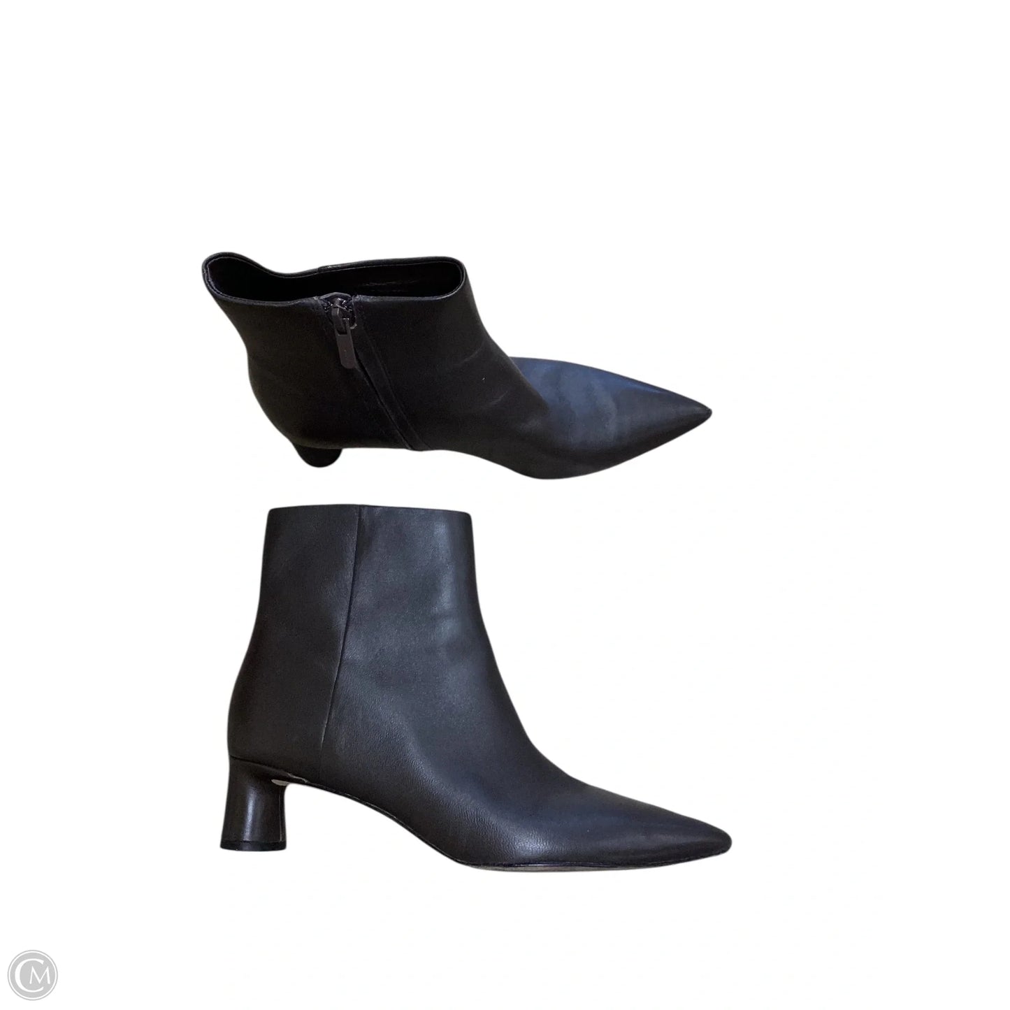 Boots Ankle Heels By Vince In Brown, Size: 7.5