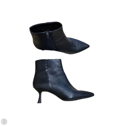 Boots Ankle Heels By Nordstrom In Black, Size: 7.5