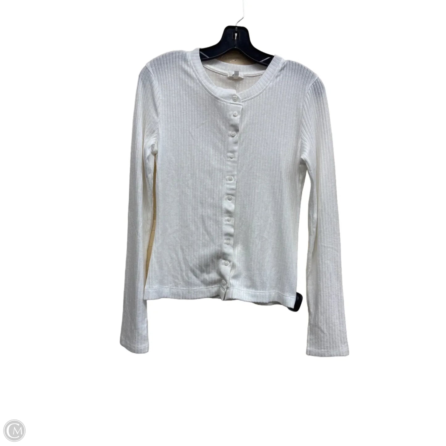 Top Long Sleeve By Aerie In White, Size: M