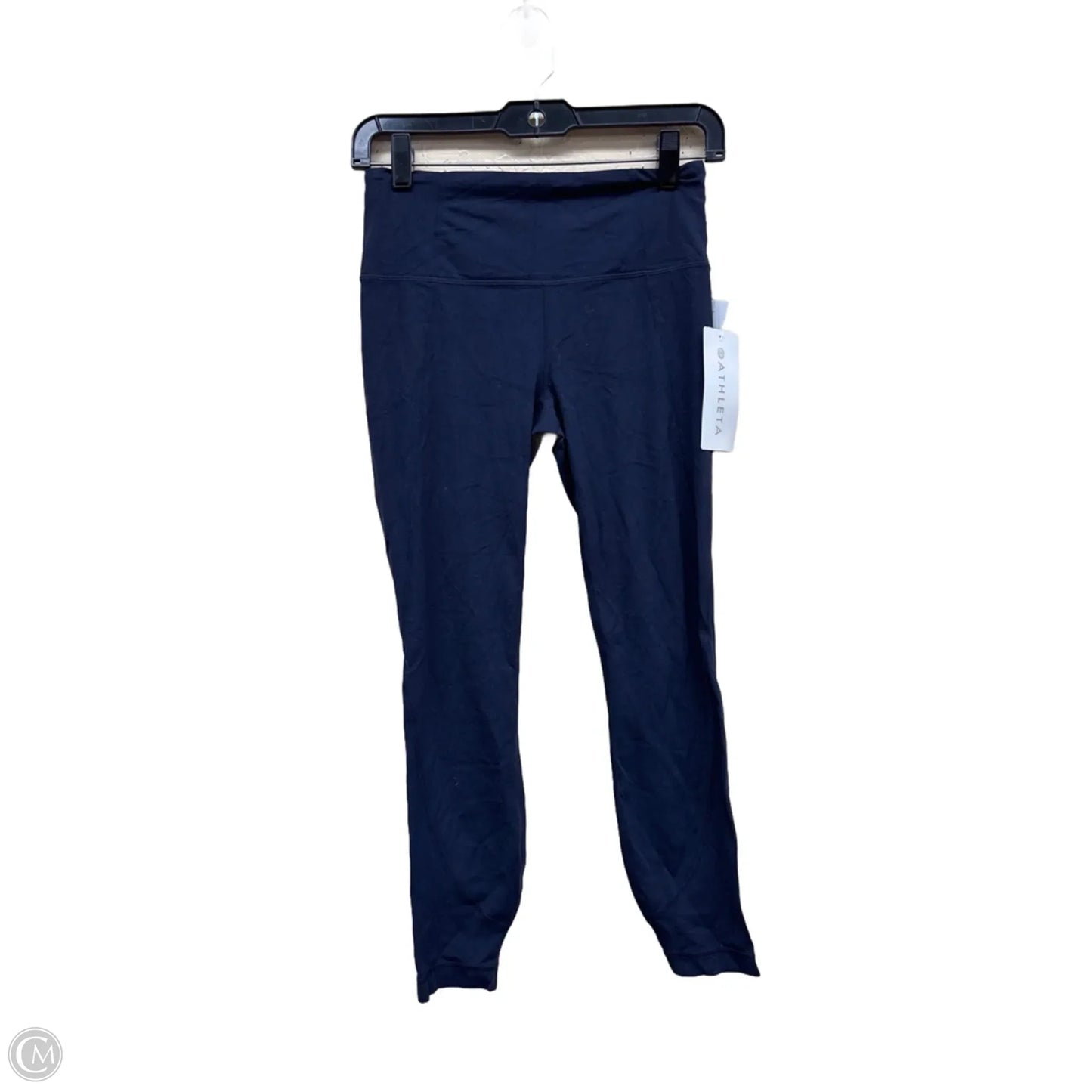Athletic Leggings By Athleta In Navy, Size: S