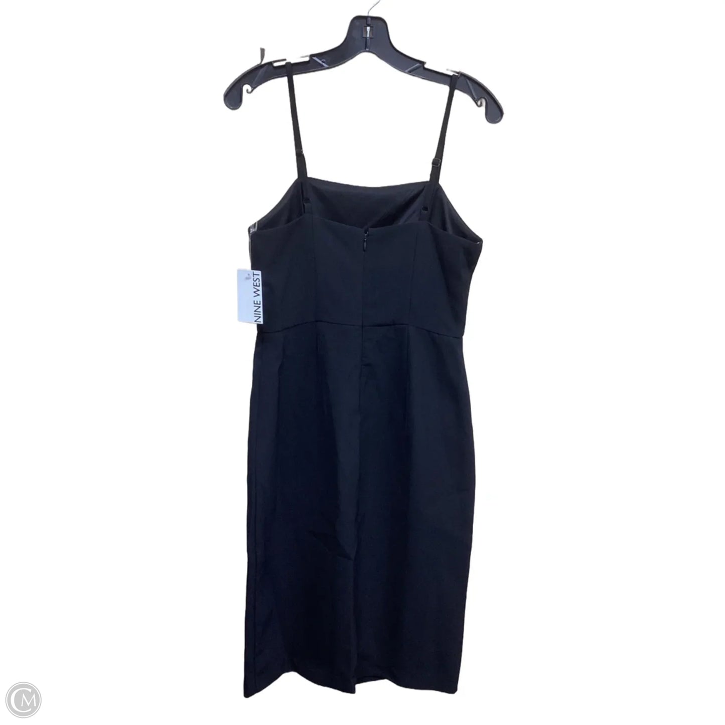 Dress Casual Midi By Nine West In Black, Size: S