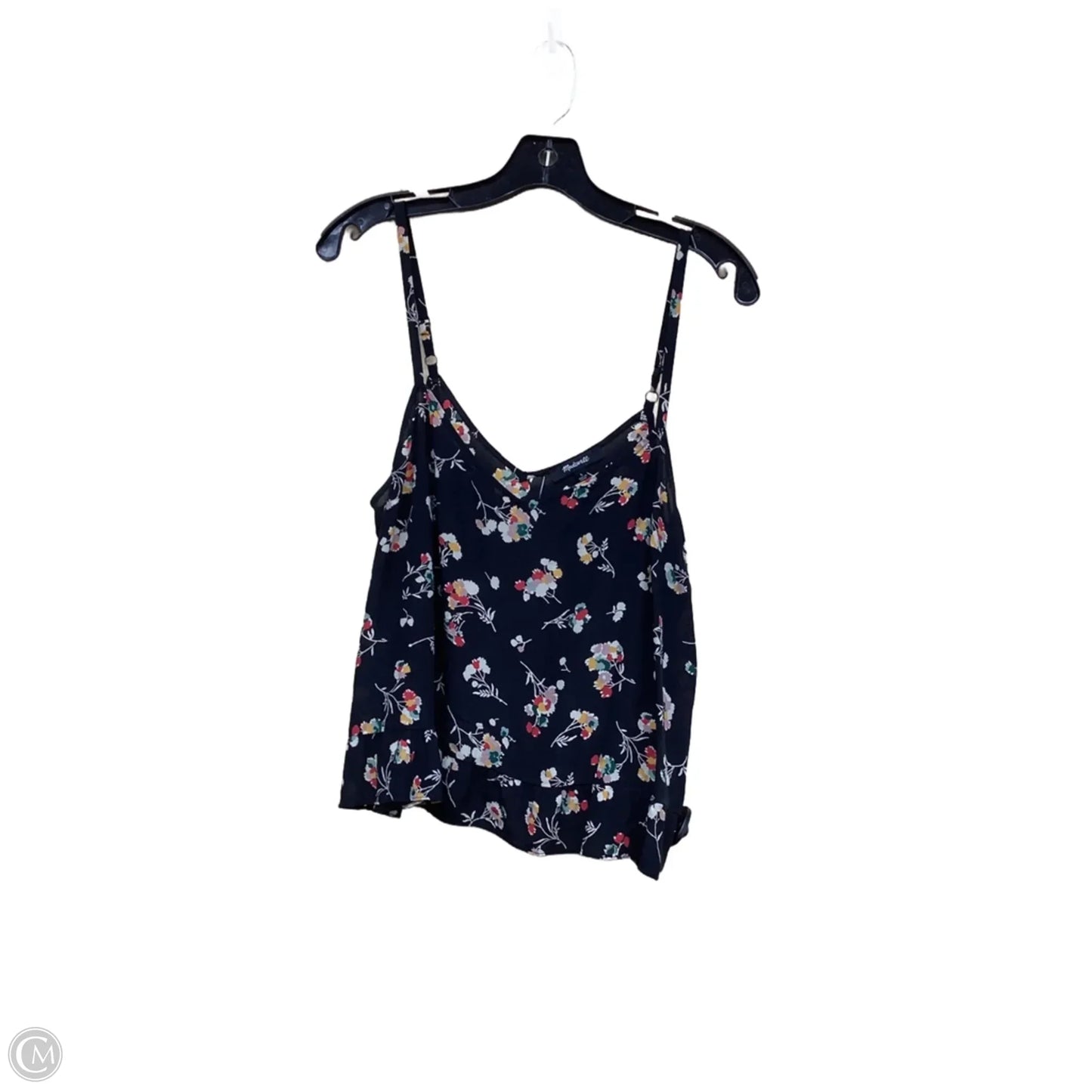 Top Sleeveless By Madewell In Floral Print, Size: L
