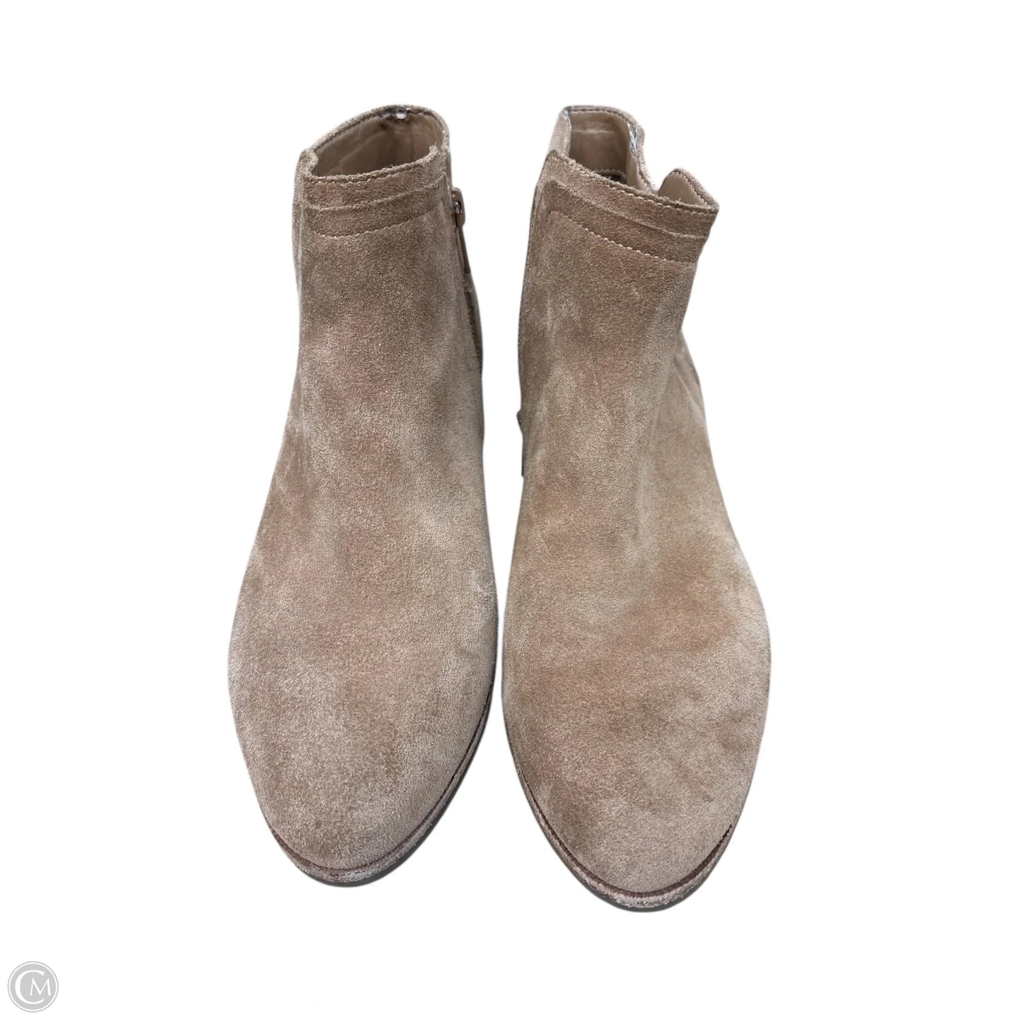 Boots Ankle Heels By Gianni Bini In Brown, Size: 6.5