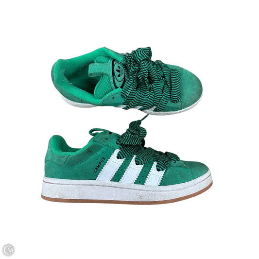 Shoes Sneakers By Adidas In Green, Size: 6.5