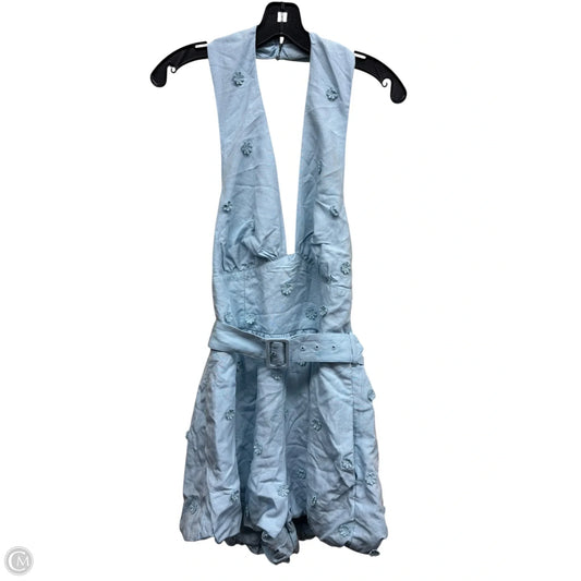 Romper By Anthropologie In Blue, Size: 6