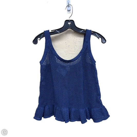 Top Sleeveless By Old Navy In Blue, Size: S