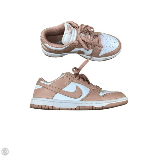 Shoes Sneakers By Nike In Pink & White, Size: 5.5