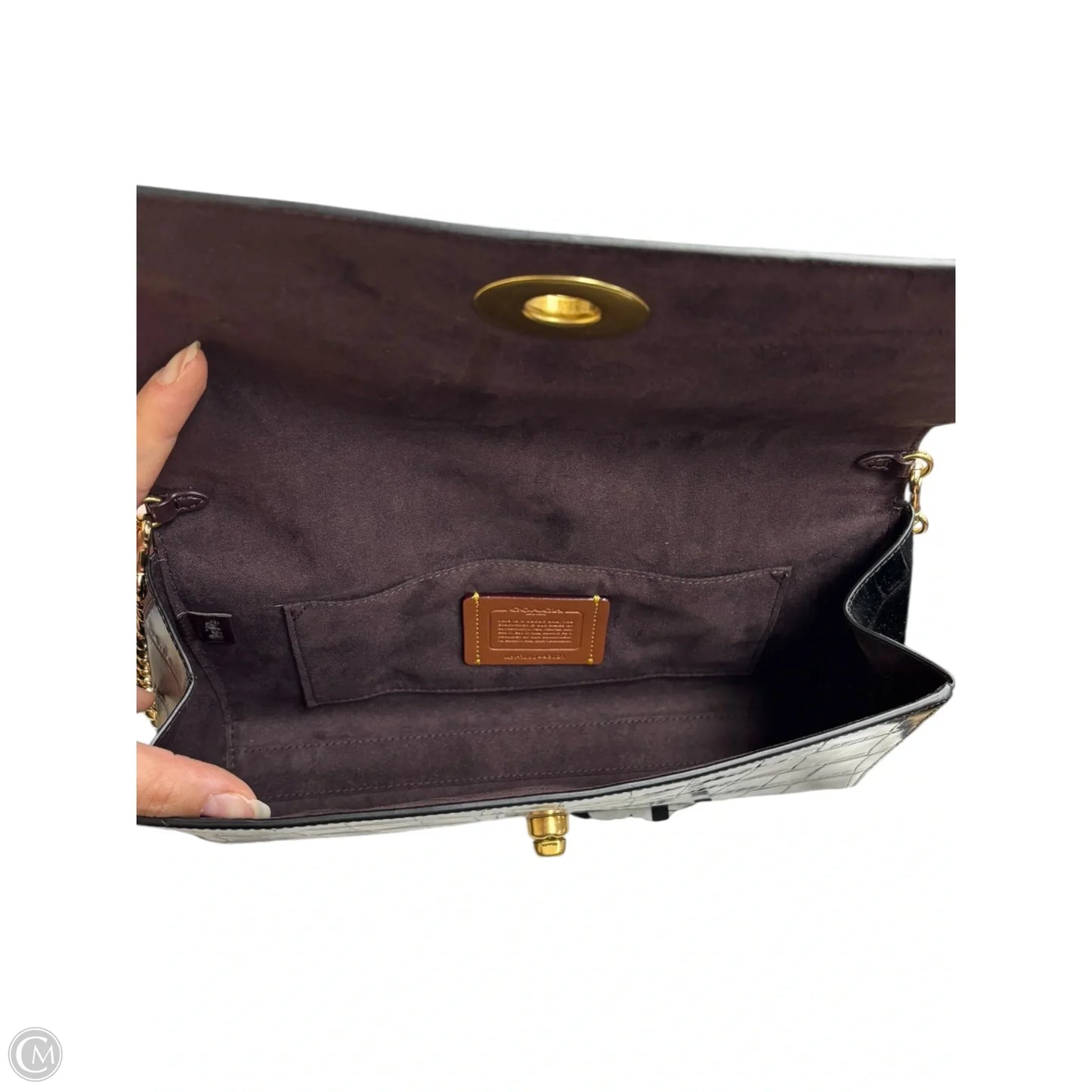 Handbag Designer By Coach, Size: Medium