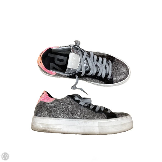 Shoes Sneakers By P448 In Silver, Size: 7.5