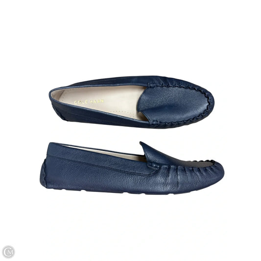Shoes Flats By Cole-haan In Navy, Size: 10