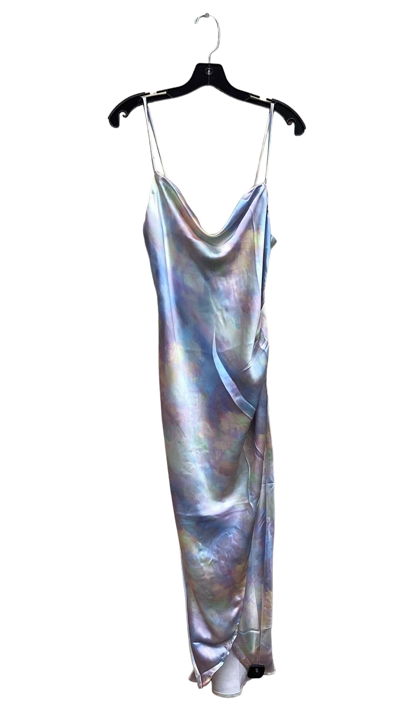 Rainbow Print Dress Casual Maxi Clothes Mentor, Size L