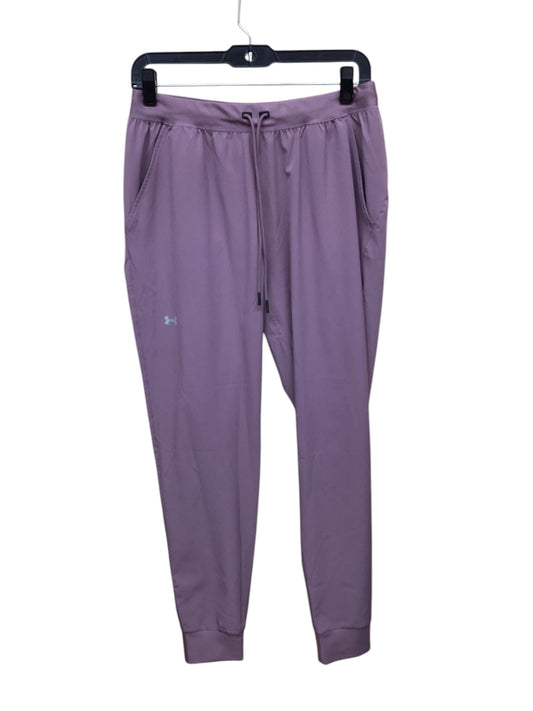 Athletic Pants By Under Armour In Purple, Size: M