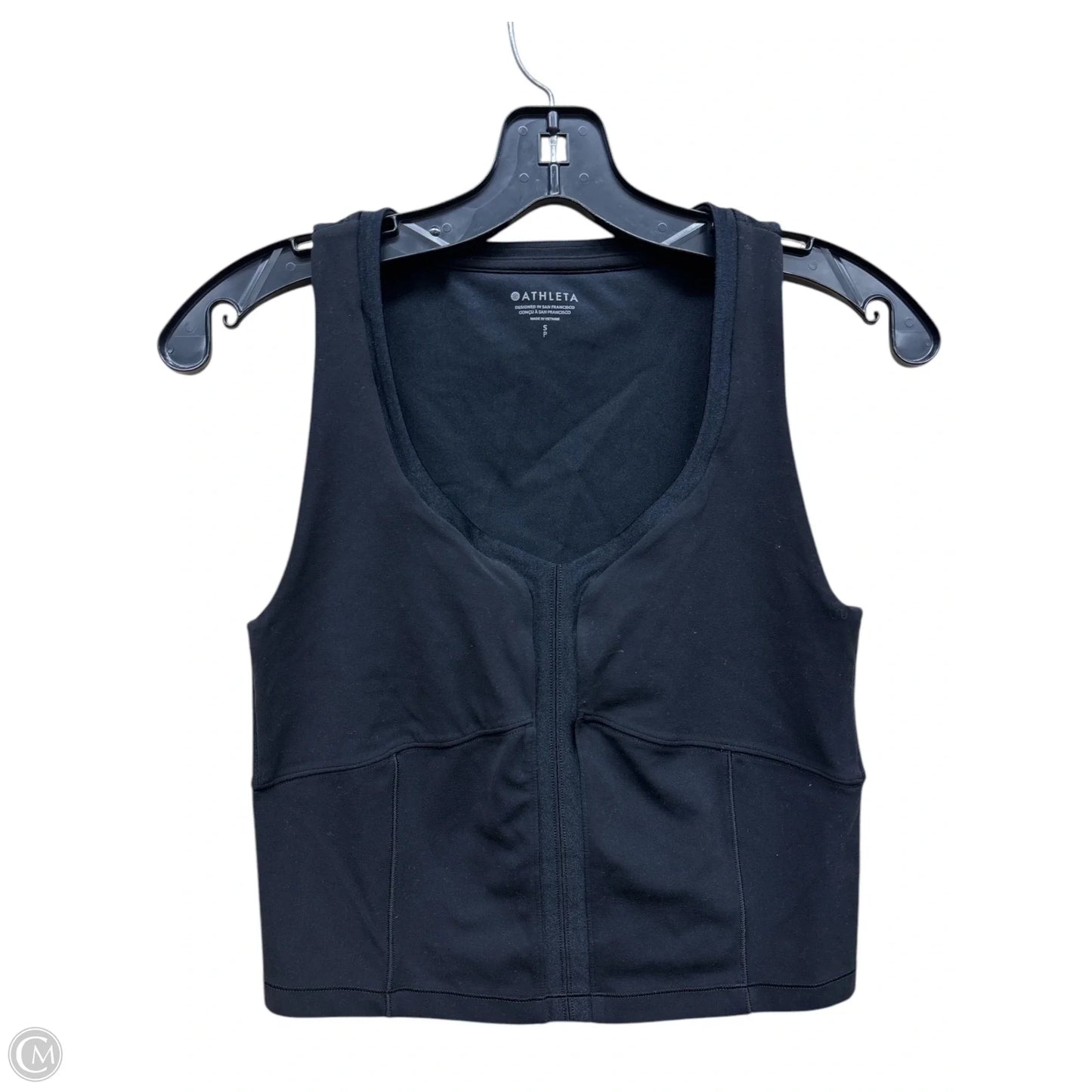 Athletic Tank Top By Athleta In Black, Size: S