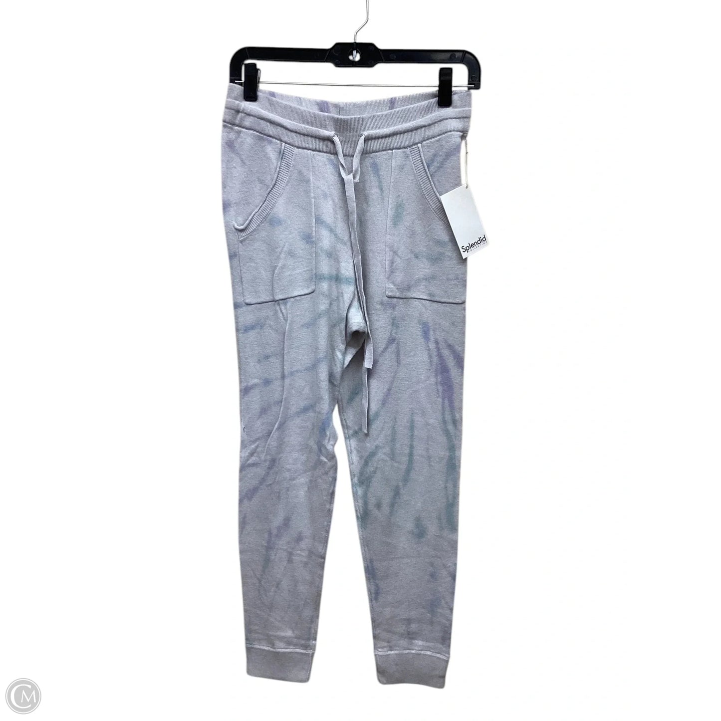 Pants Lounge By Splendid In Tie Dye Print, Size: Xs