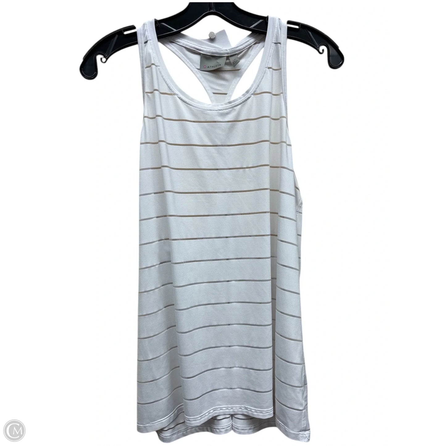 Athletic Tank Top By Athleta In White, Size: Lp