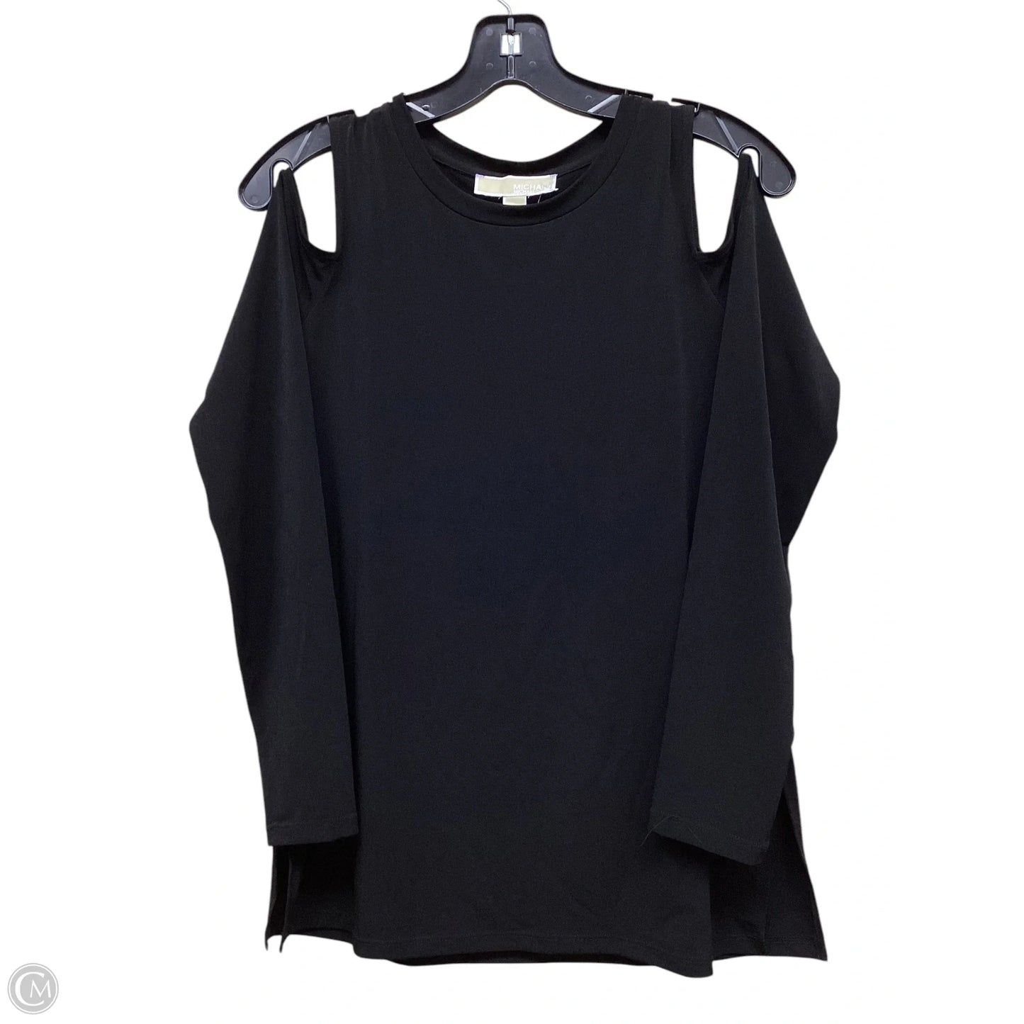 Top Long Sleeve By Michael By Michael Kors In Black, Size: Mp