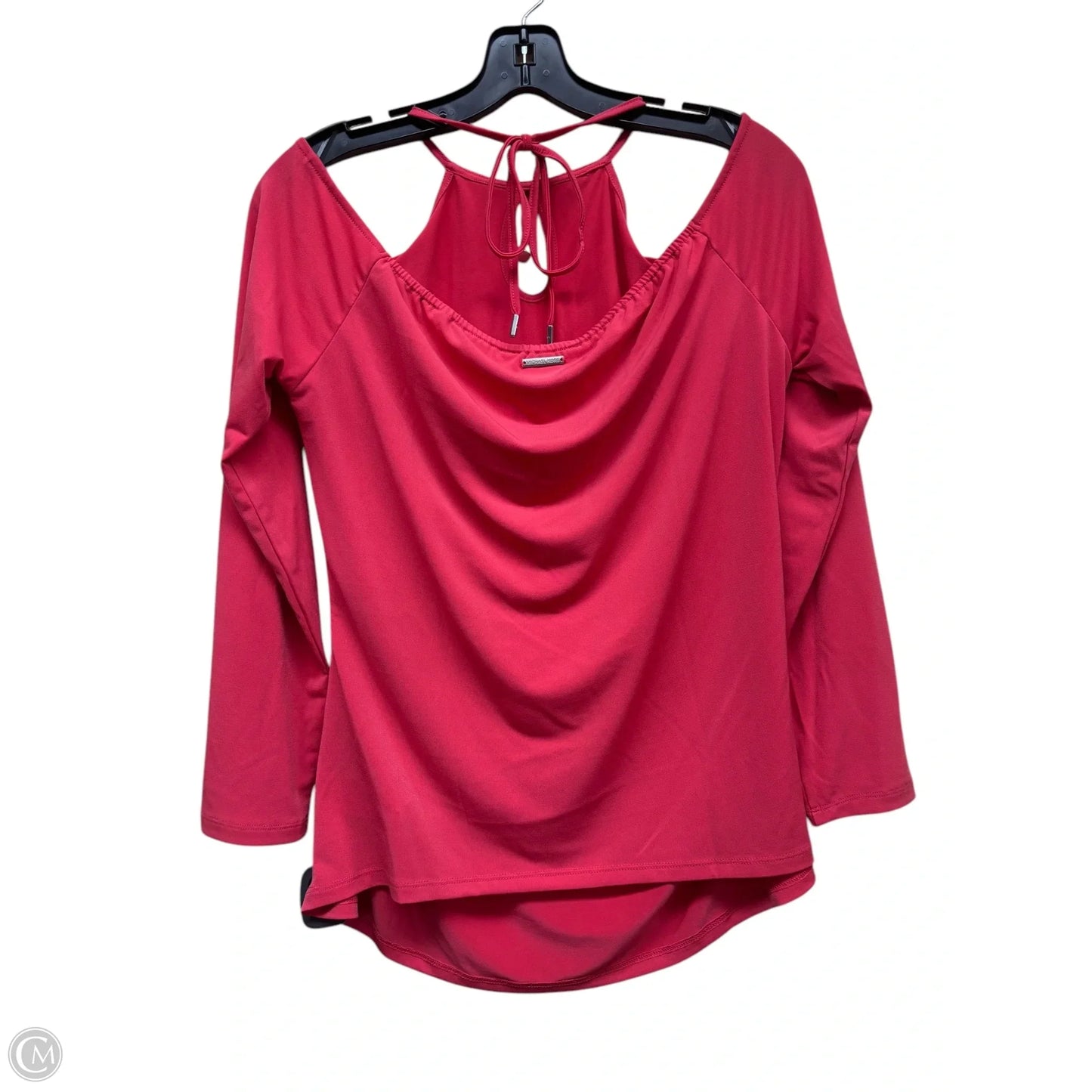 Top Long Sleeve By Michael By Michael Kors In Pink, Size: M