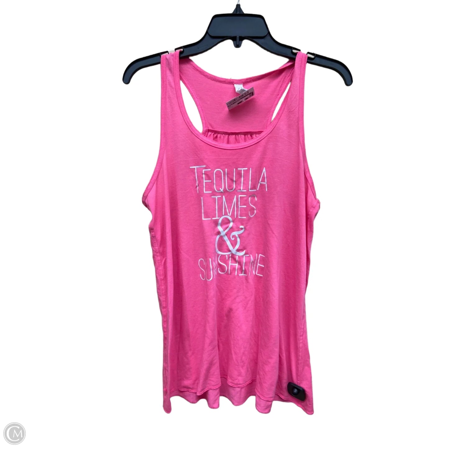 Top Sleeveless By Bella + Canvas In Pink, Size: Xl