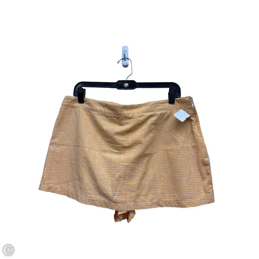 Skort By Free People In Orange, Size: 14