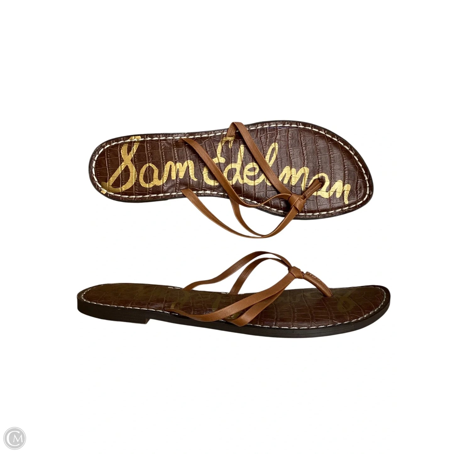 Sandals Flats By Sam Edelman In Brown, Size: 9.5