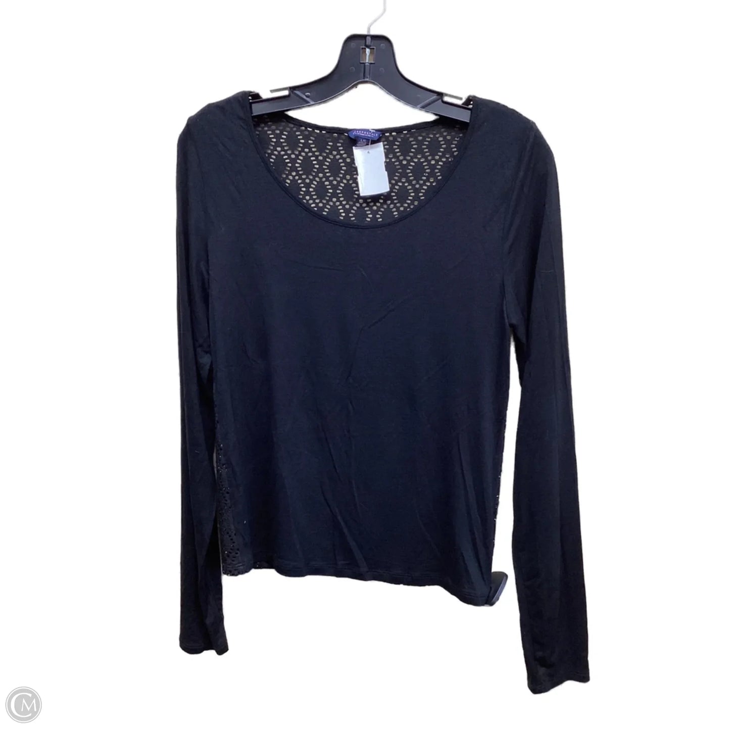 Top Long Sleeve By Aeropostale In Black, Size: L