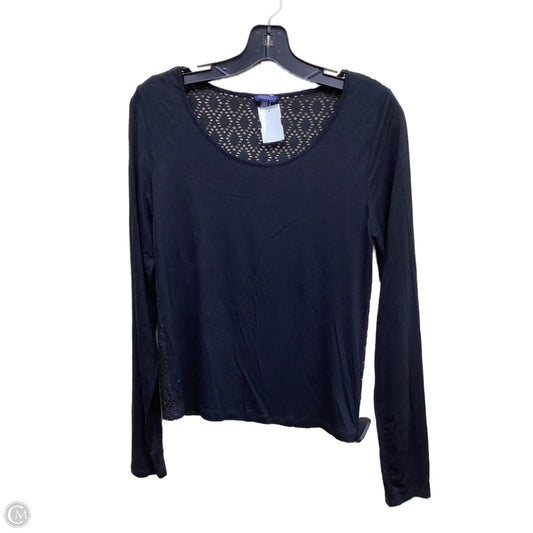Top Long Sleeve By Aeropostale In Black, Size: L