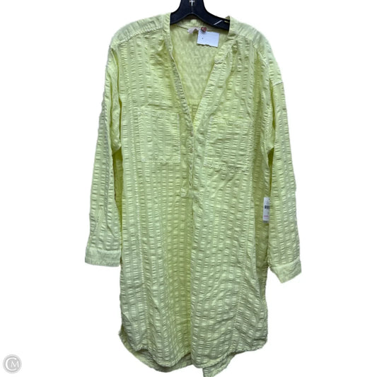 Dress Casual Midi By Pilcro In Yellow, Size: L