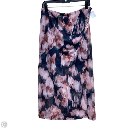 Skirt Maxi By Abercrombie And Fitch In Multi-colored, Size: L