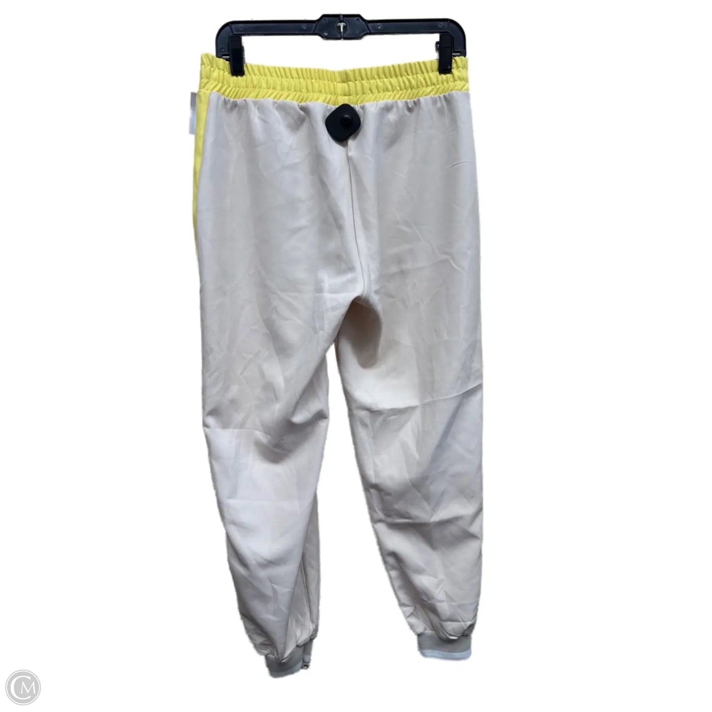 Athletic Pants By Zara In Tan & Yellow, Size: M