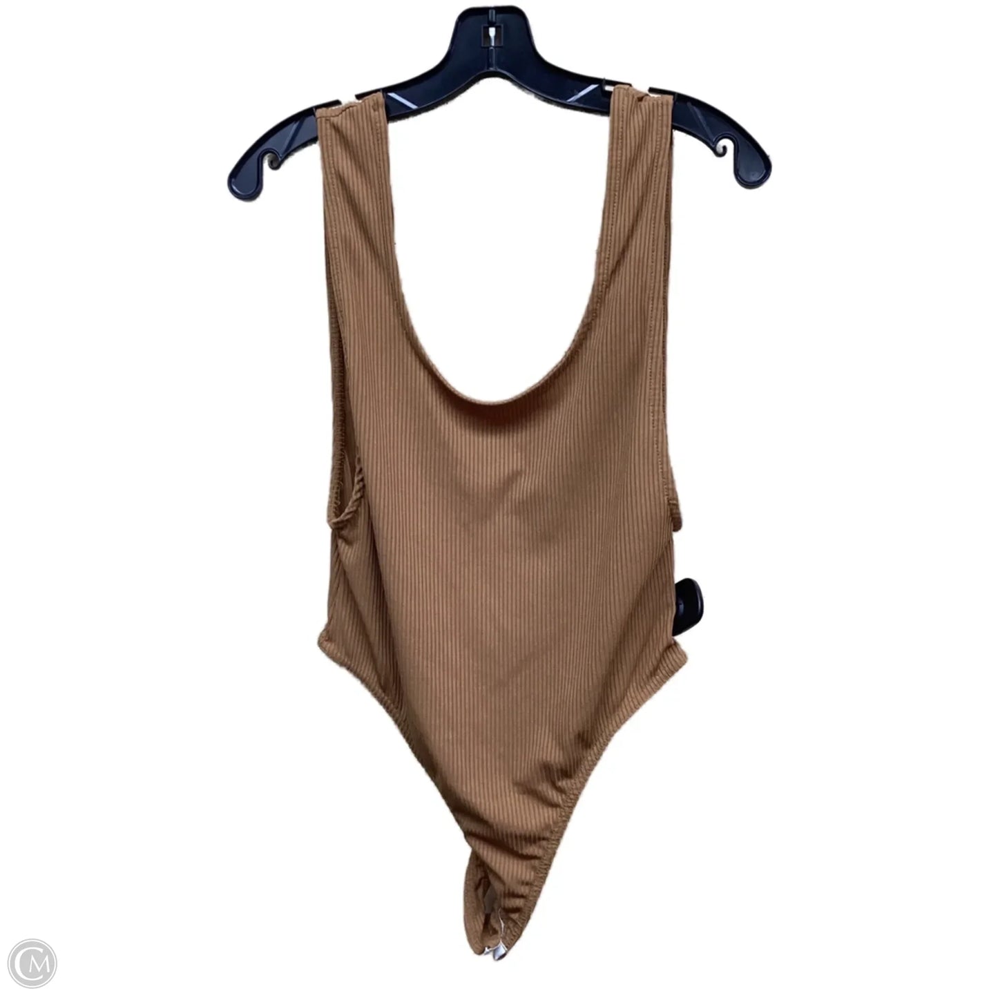 Bodysuit By Missguided In Bronze, Size: 8