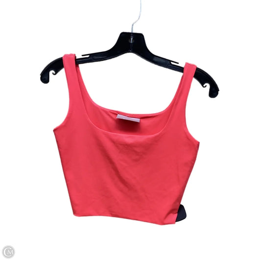 Top Sleeveless By Clothes Mentor In Orange, Size: S