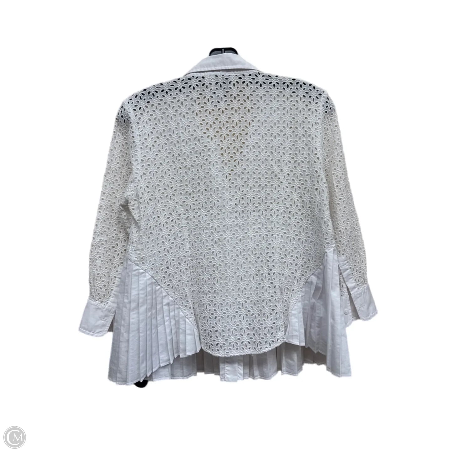 Top Long Sleeve By Hd In Paris In White, Size: S
