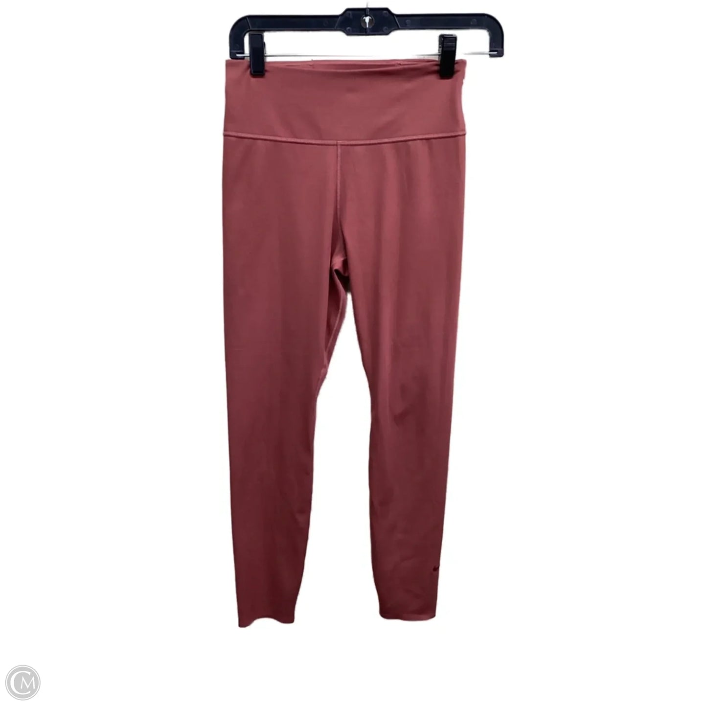 Athletic Leggings By Nike In Red, Size: S