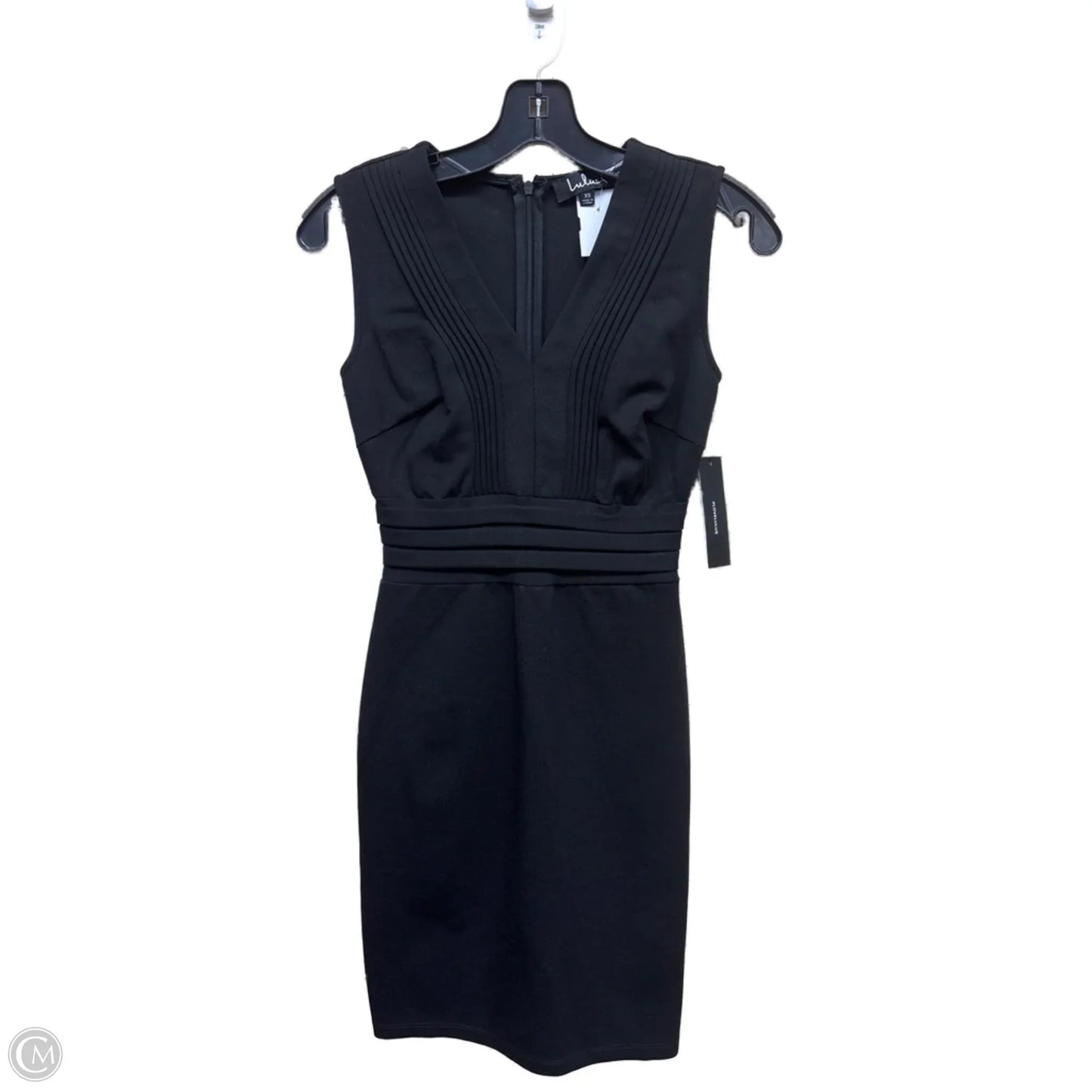 Dress Casual Midi By Lulus In Black, Size: Xs
