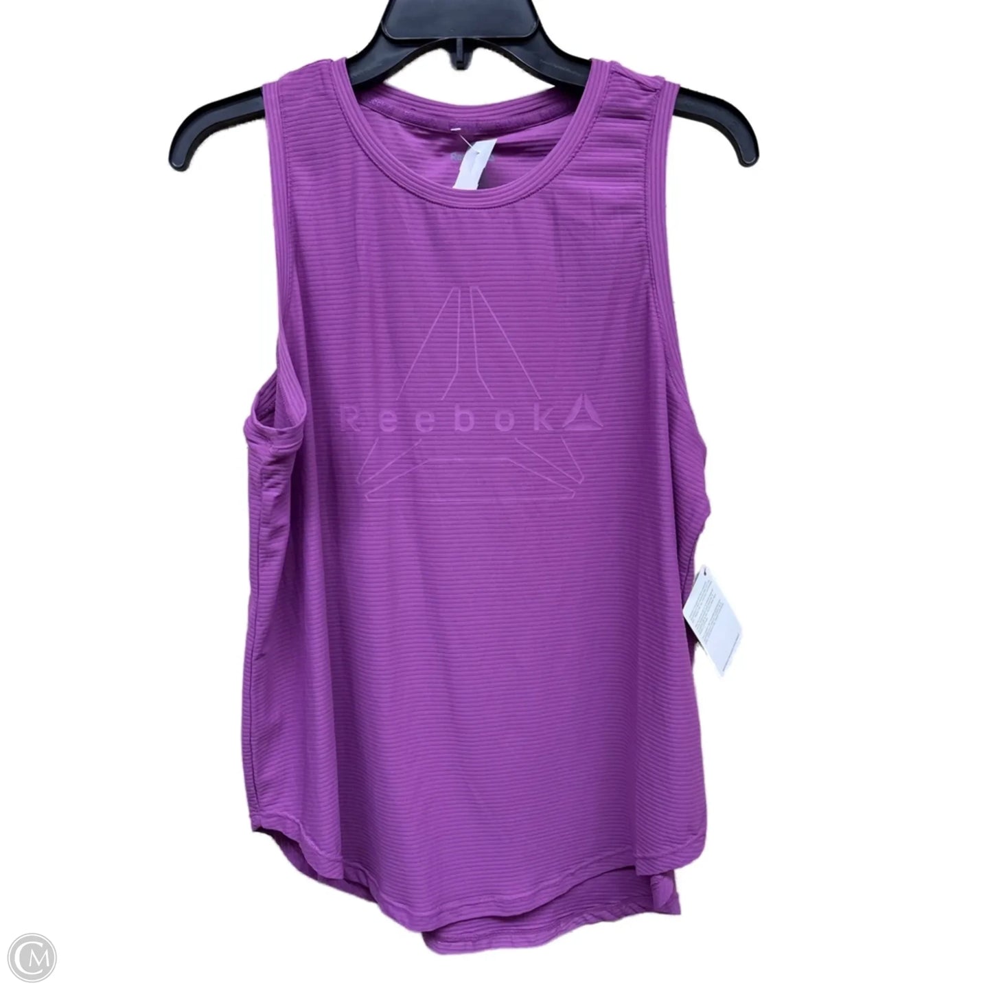 Athletic Tank Top By Reebok In Purple, Size: M
